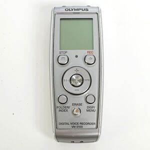 Olympus VN-3100 Handheld Digital Voice Recorder Tested Working